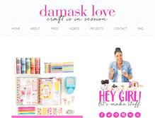 Tablet Screenshot of damasklove.com